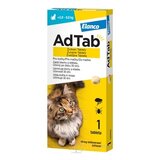 AdTab pre mačky 48 mg žuvacie tablety, hmotnosť mačky > 2,0-8,0 kg, 1x1 ks obrázok